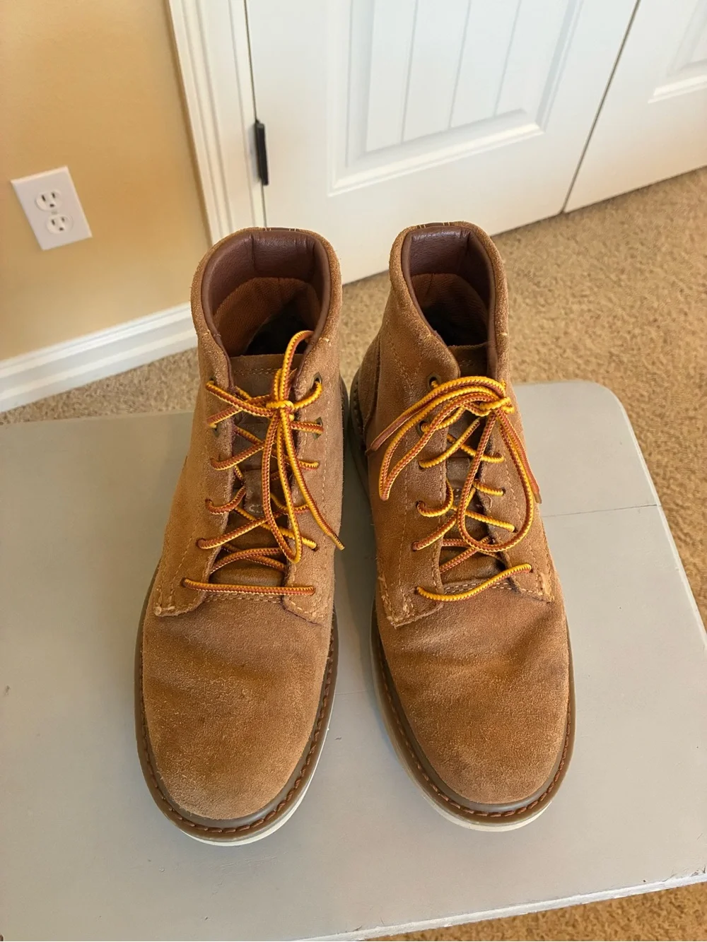 CAT Footwear Men's Narrate Chukka Fashion Boots Brown Suede